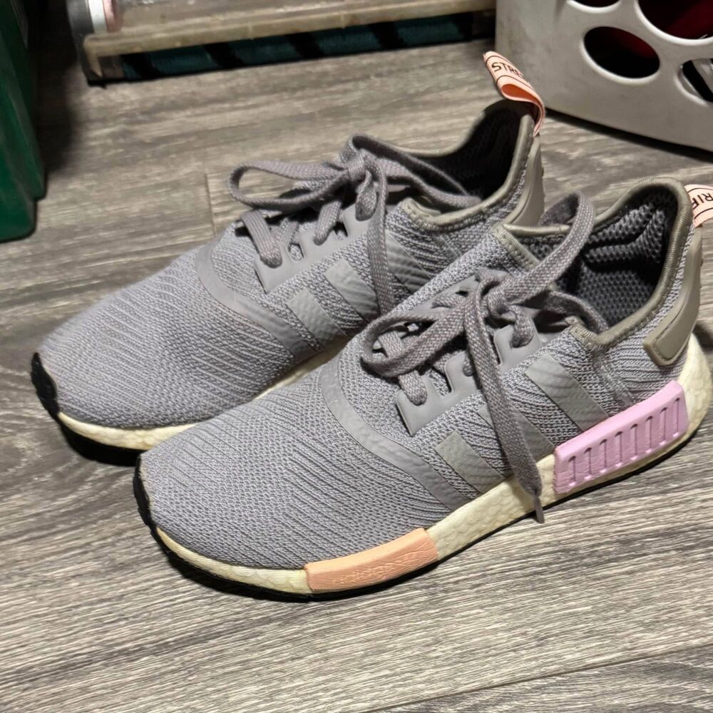 Adidas NMD R1- Light Granite -Women’s size 8